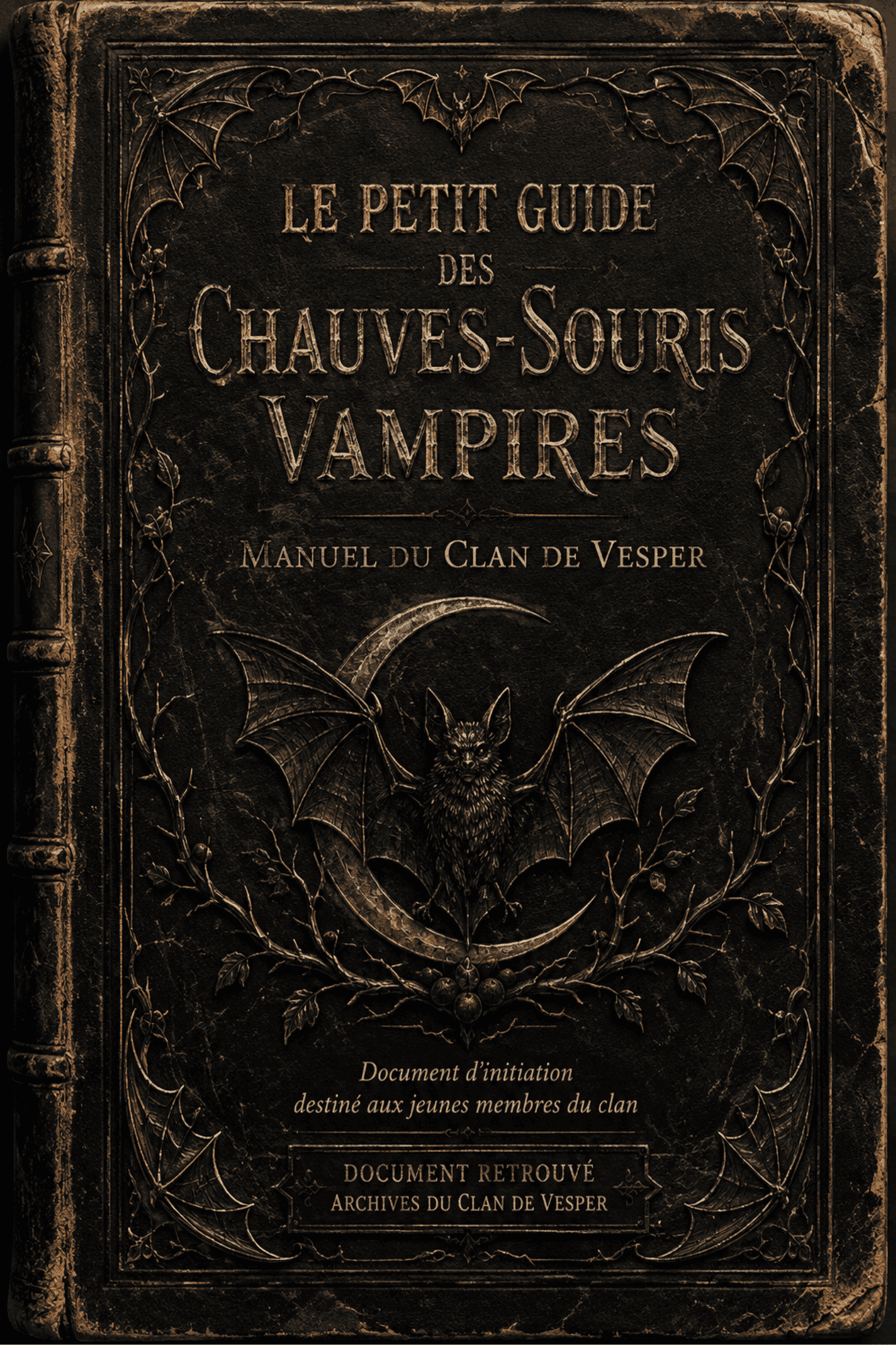 cadeau lecteur conte lila chauve souris